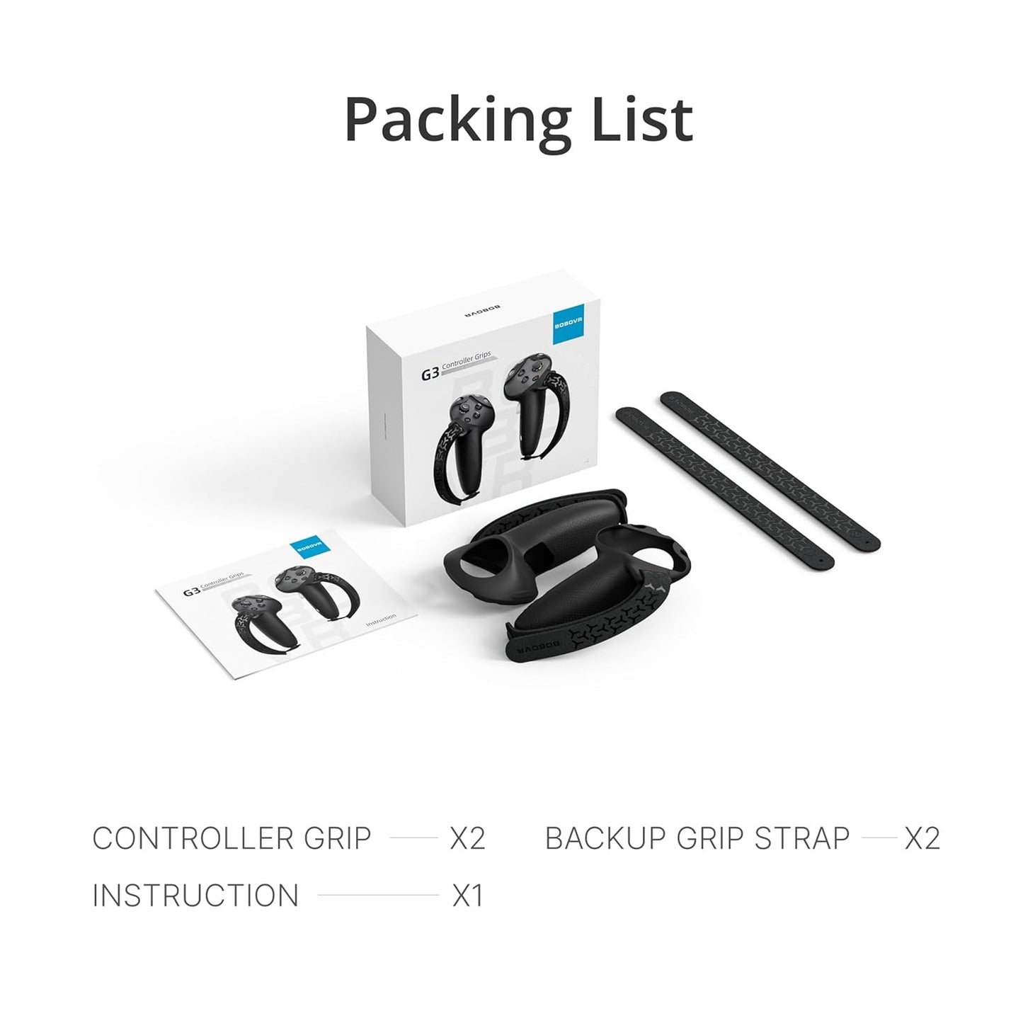 BOBOVR G3 Controller Grips for Meta Quest 3 and 3S
