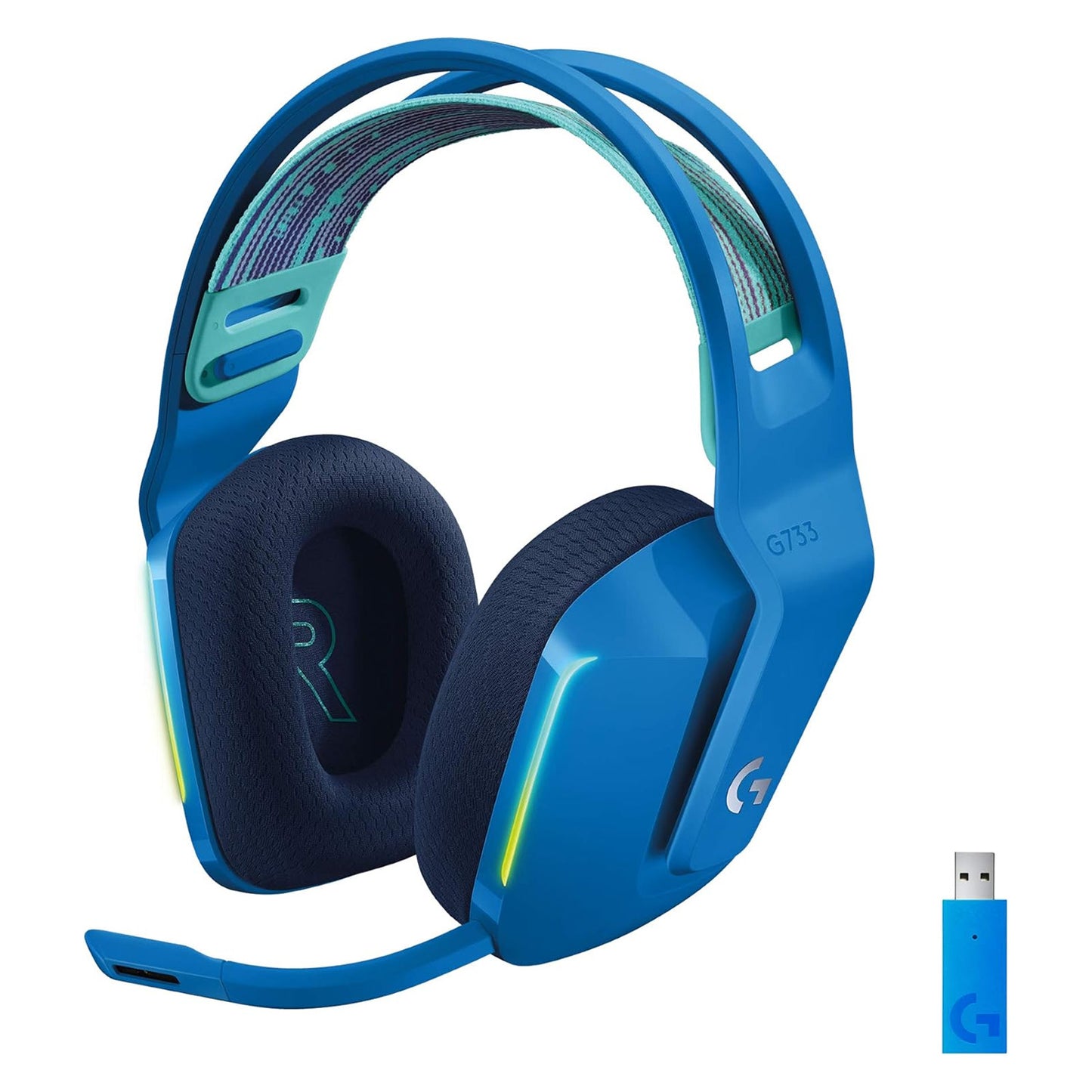 Logitech G733 Wireless Gaming Headset for PC and PS4 - GameShop Malaysia