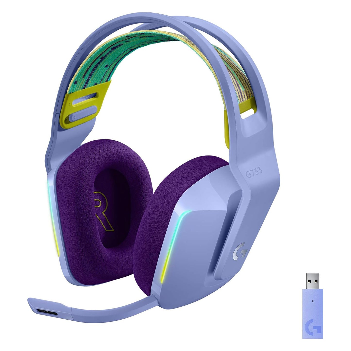 Logitech G733 Wireless Gaming Headset for PC and PS4 - GameShop Malaysia