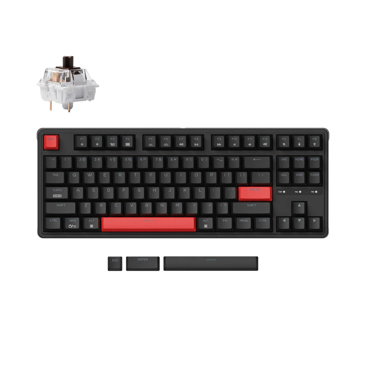 Keychron C3 Pro QMK/VIA Wired Mechanical Keyboard - GameShop Malaysia