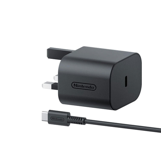 Nintendo Switch 2 Official AC Adapter 3 Pin (Hong Kong)