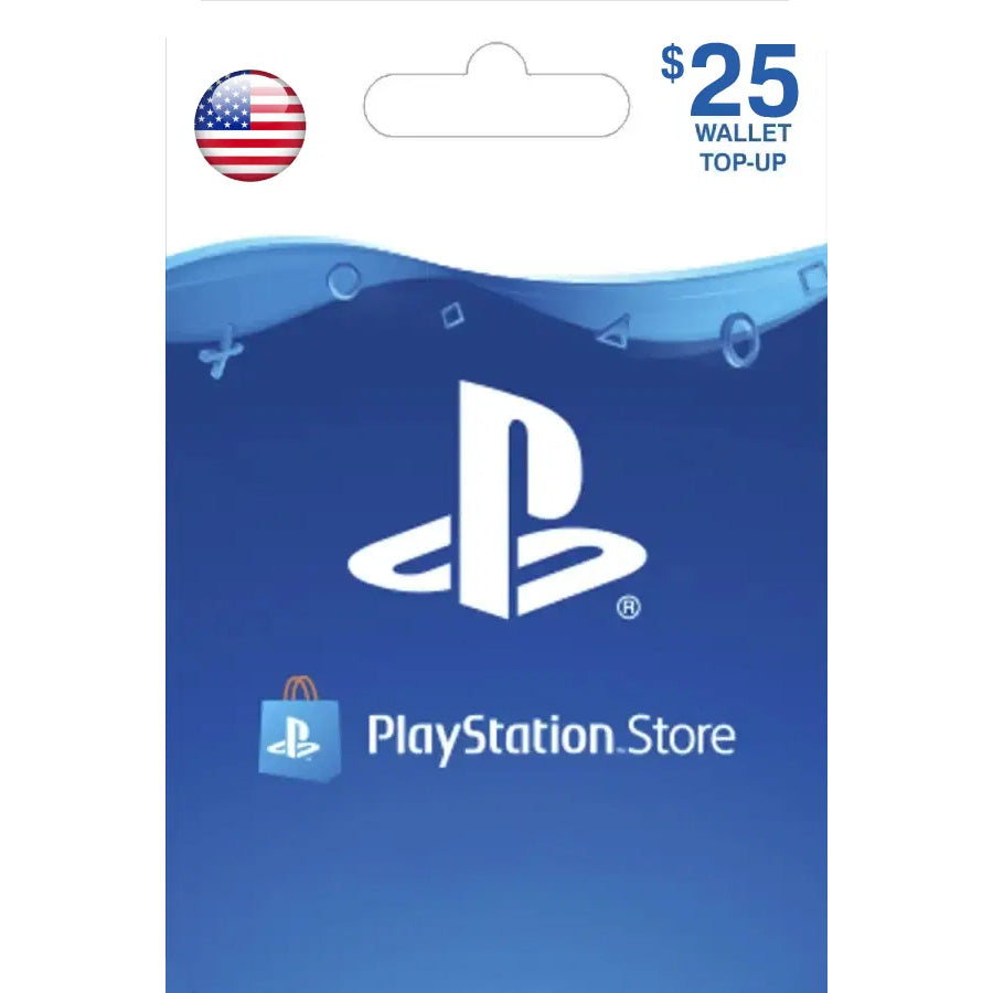 Playstation Network Card USD25 - Digital Download - GameShop Malaysia