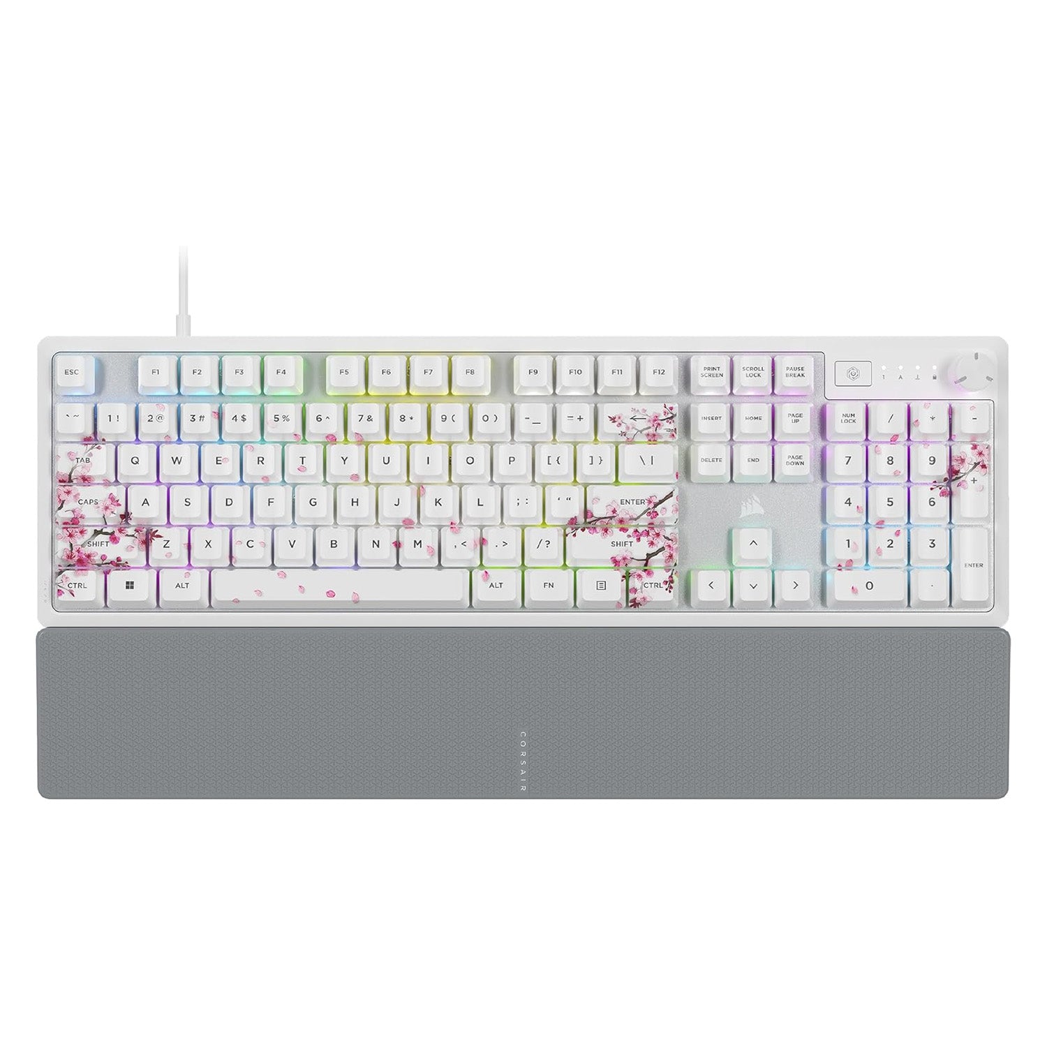 Corsair K70 Core SE RGB Mechanical Wired Gaming Keyboard Cherry Blossom - GameShop Malaysia