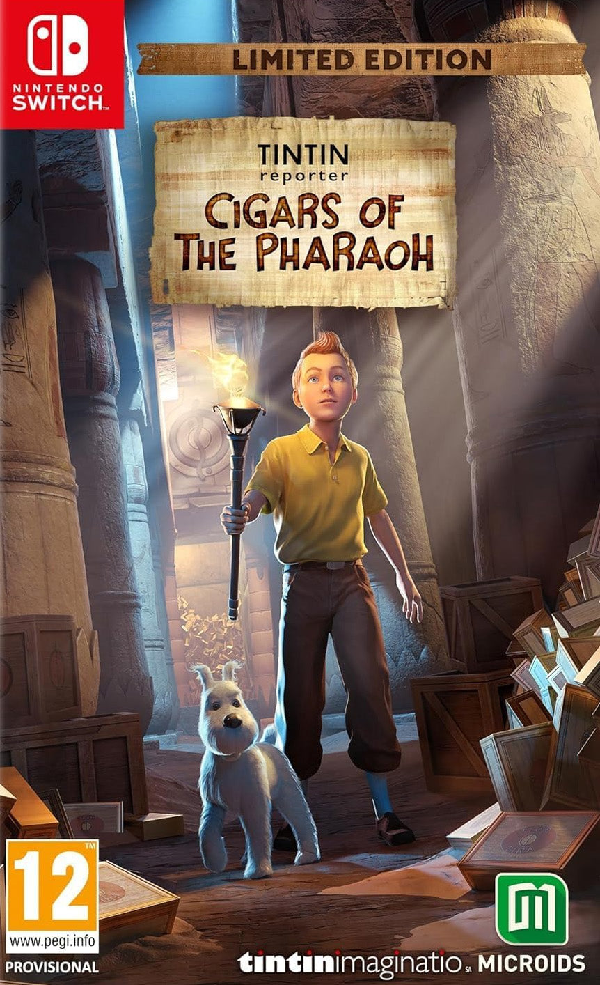 Tintin Reporter Cigars of The Pharaoh Limited Edition (Nintendo Switch) - GameShop Malaysia
