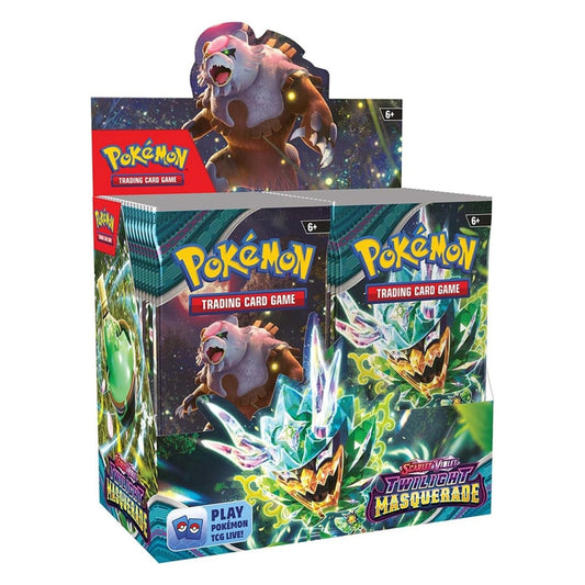 Pokemon Trading Card Game Scarlet & Violet SV06 Twilight Masquerade Booster Pack - GameShop Malaysia