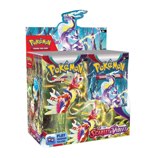 Pokemon Trading Card Game Scarlet & Violet SV01 Booster Pack Box - GameShop Malaysia