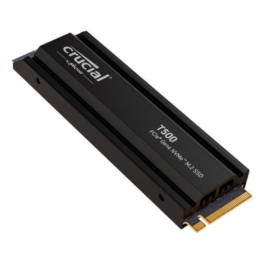 Crucial T500 PCIE Gen 4 NVMe M.2 SSD With Heatsink - GameShop Malaysia