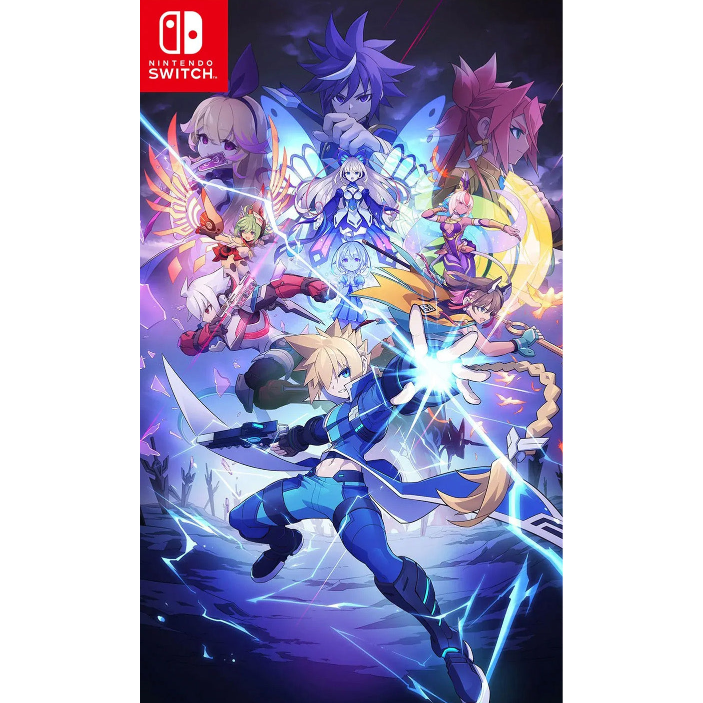 Azure Striker Gunvolt Trilogy Enhanced (Nintendo Switch) - GameShop Malaysia