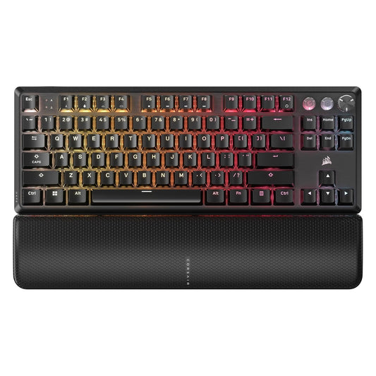 K70 PRO TKL High Performance Hall Effect Programmable Wired Gaming Keyboard with Rapid Trigger - GameShop Malaysia