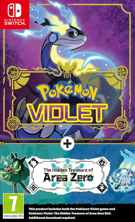 Pokemon Violet + The Hidden Treasure of Area Zero DLC (Nintendo Switch) - GameShop Malaysia