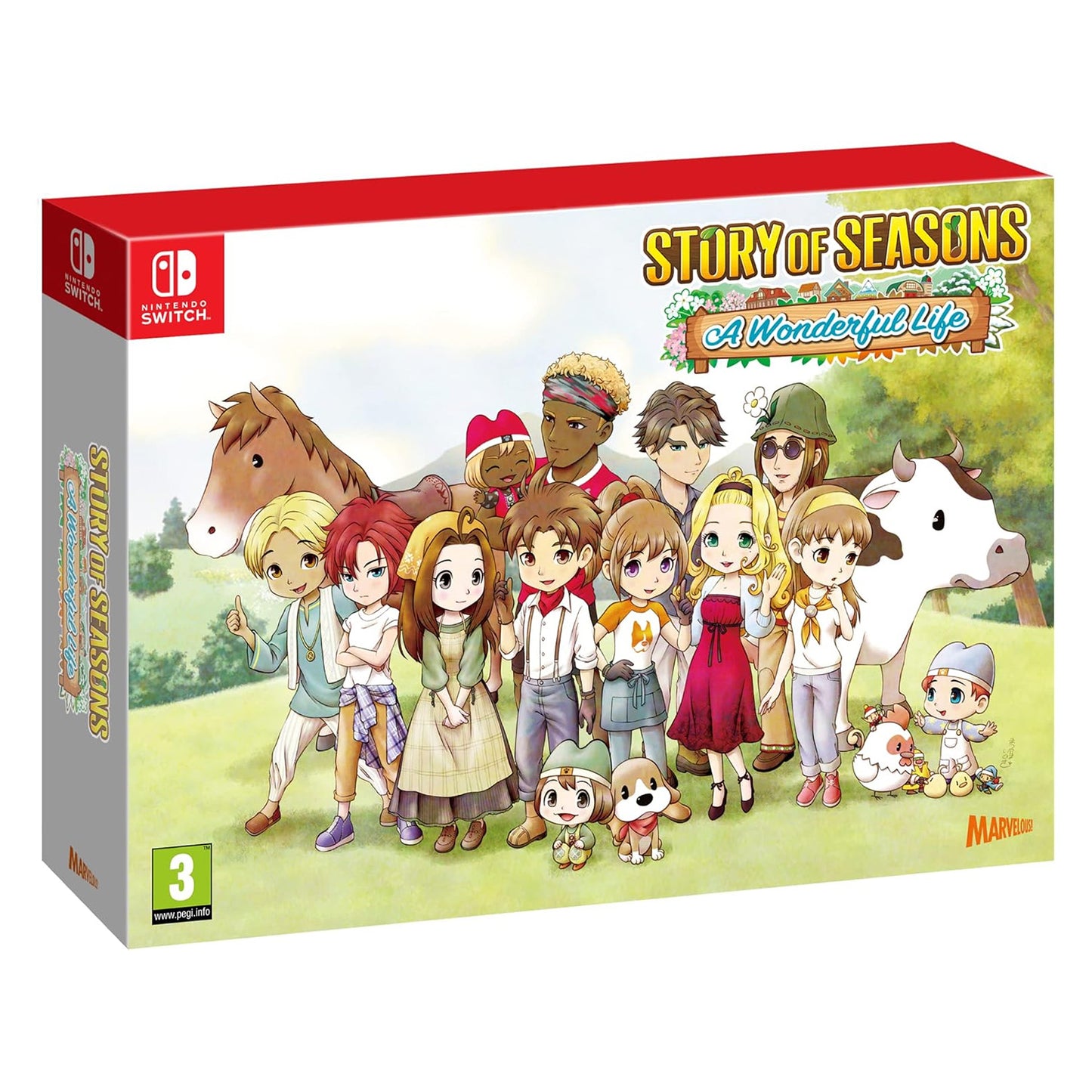 Story of Seasons A Wonderful Life Limited Edition (Nintendo Switch) - GameShop Malaysia
