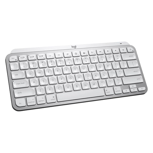Logitech MX Keys Mini for Mac Wireless Keyboard Pale Grey - GameShop Malaysia