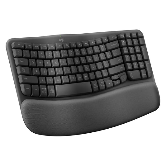 Logitech Wave Keys Wireless Ergonomic Keyboard - GameShop Malaysia