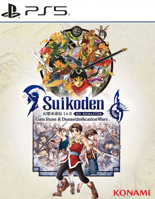 Suikoden I & II HD Remaster Gate Rune And Dunan Unification Wars (PS5) - GameShop Malaysia