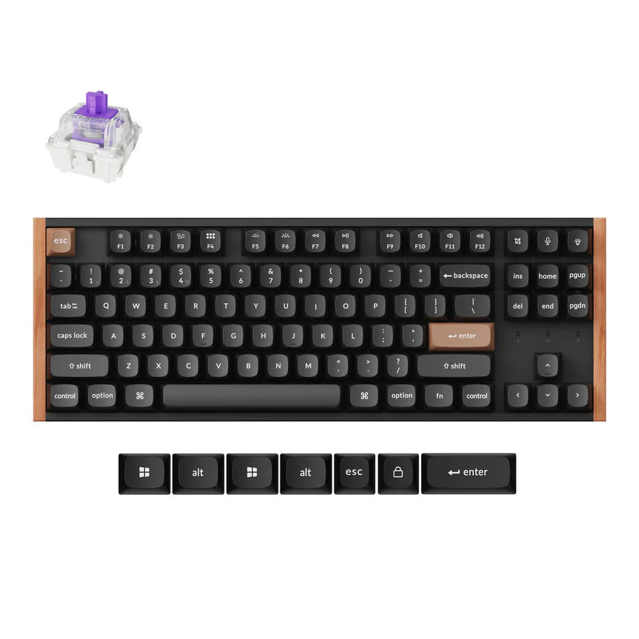 Keychron K8 HE Wireless Magnetic Switch Custom Keyboard - GameShop Malaysia