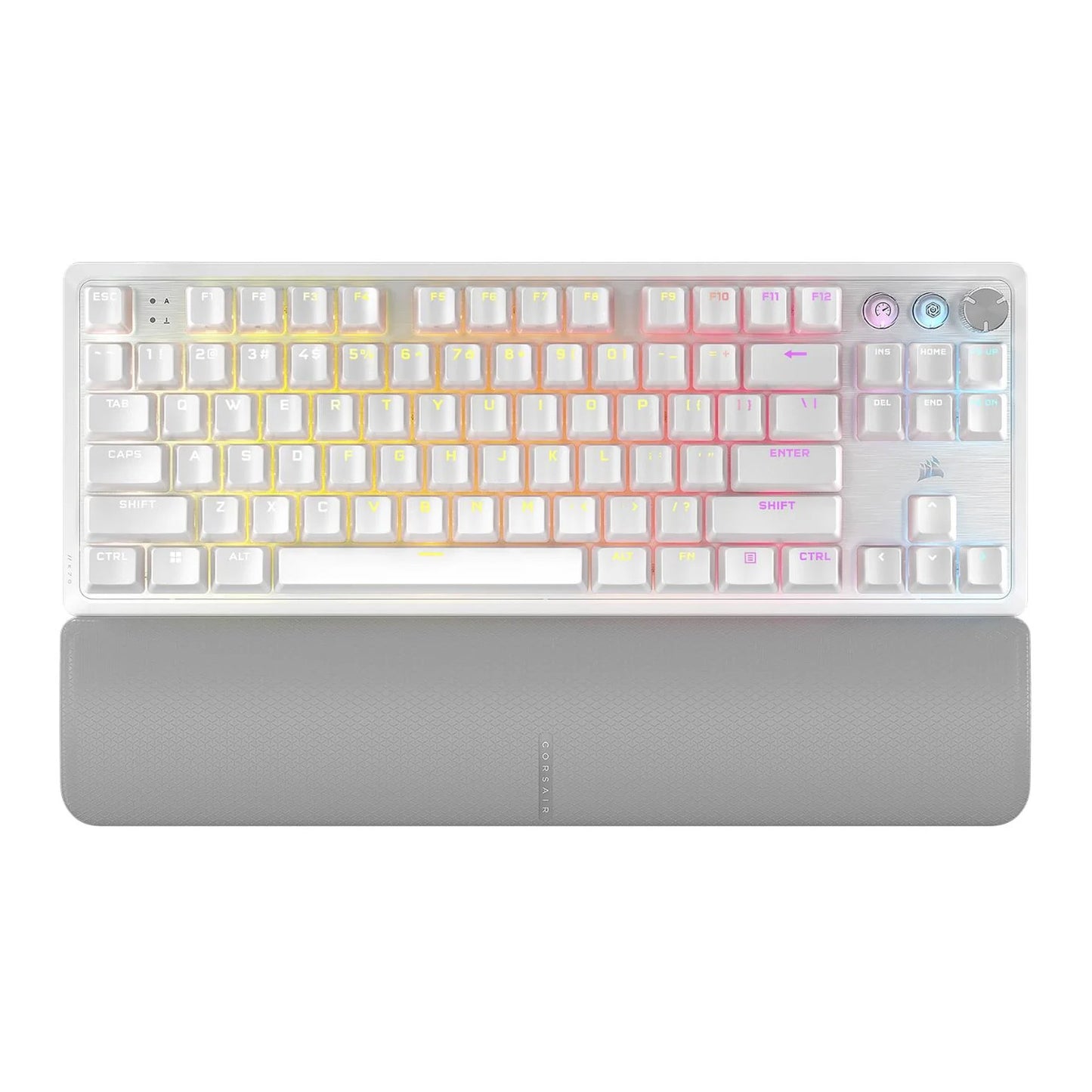 K70 PRO TKL High Performance Hall Effect Programmable Wired Gaming Keyboard with Rapid Trigger - GameShop Malaysia