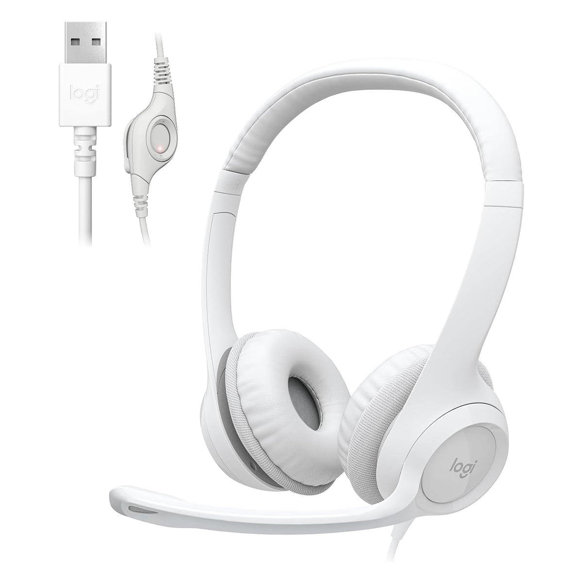 Logitech H390 USB Wired Headset with Controller - GameShop Malaysia