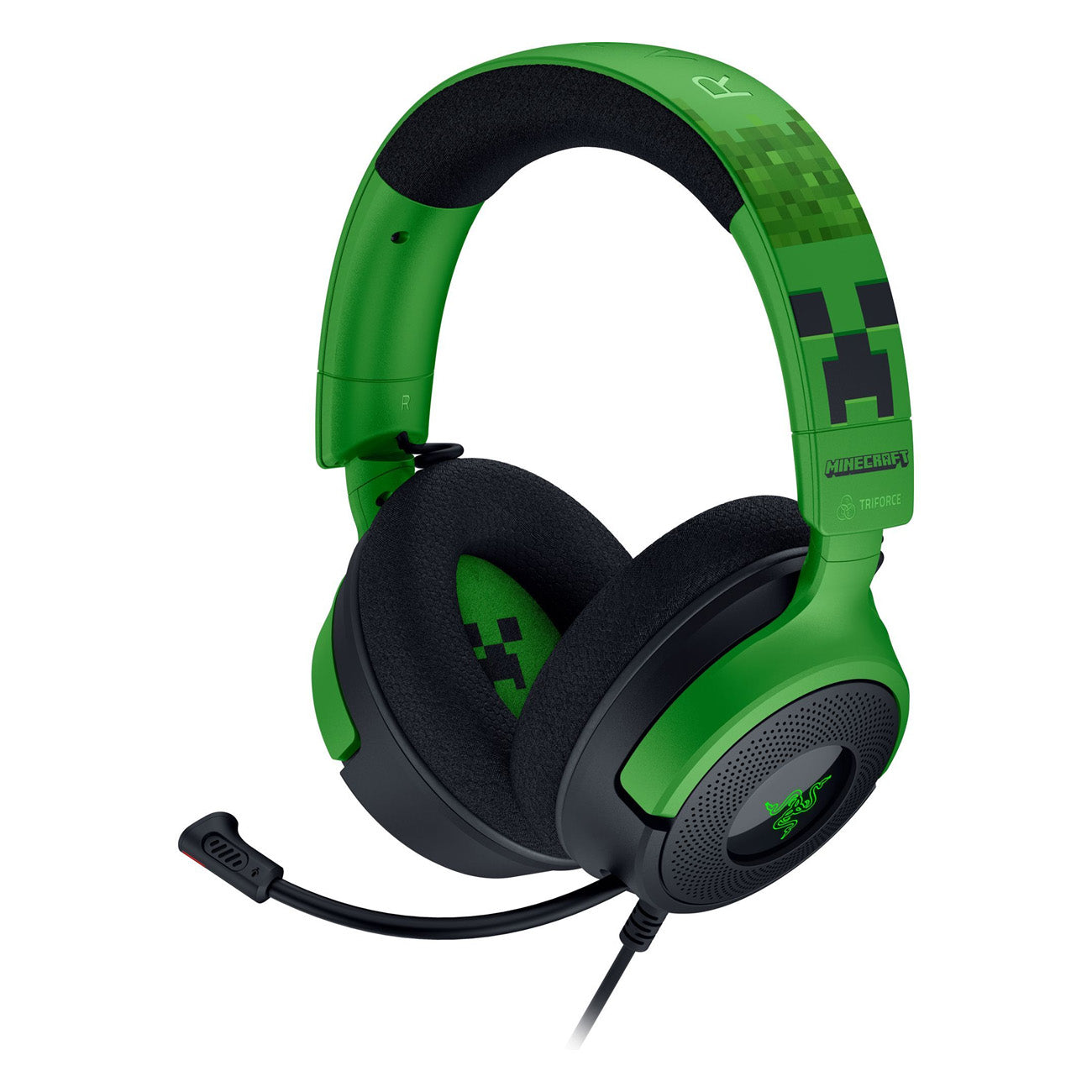 Razer Kraken V4 X Wired Gaming Headset Minecraft Edition - GameShop Malaysia
