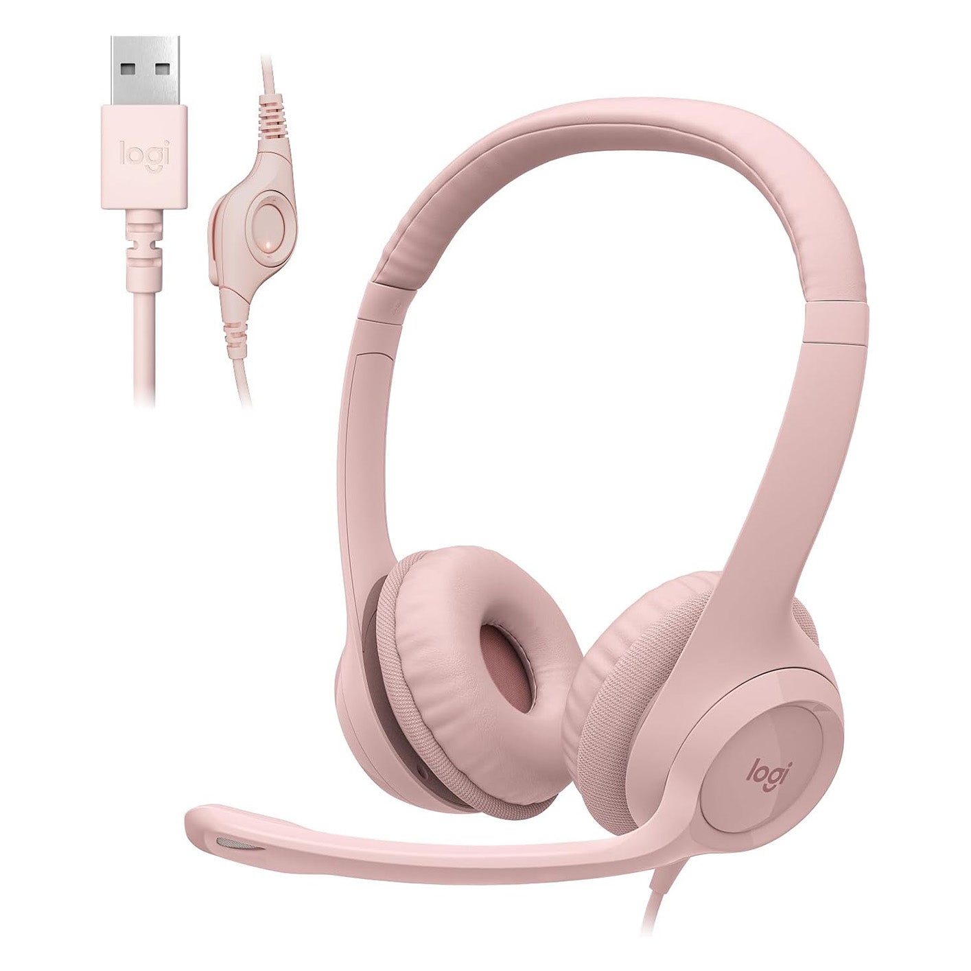Logitech H390 USB Wired Headset with Controller - GameShop Malaysia