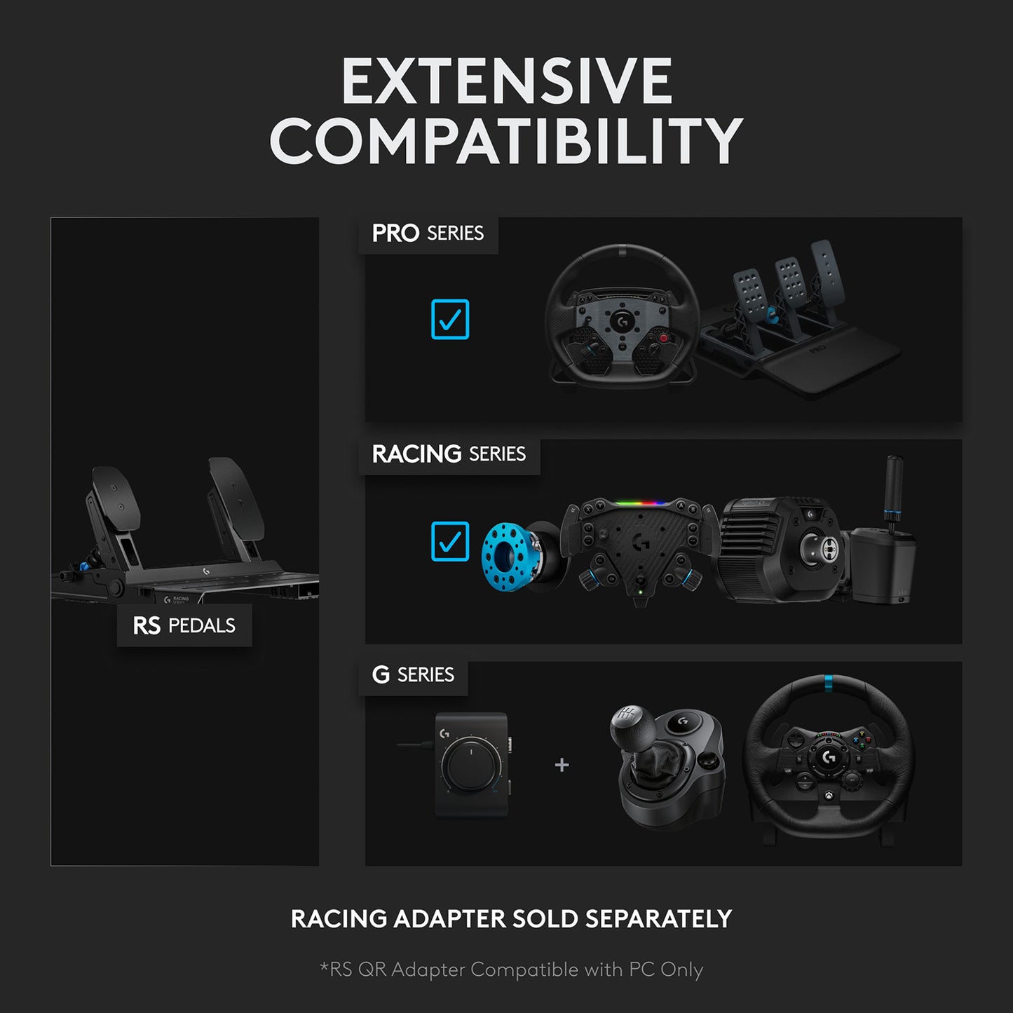 Logitech RS Pedals Gas & Brake - GameShop Malaysia