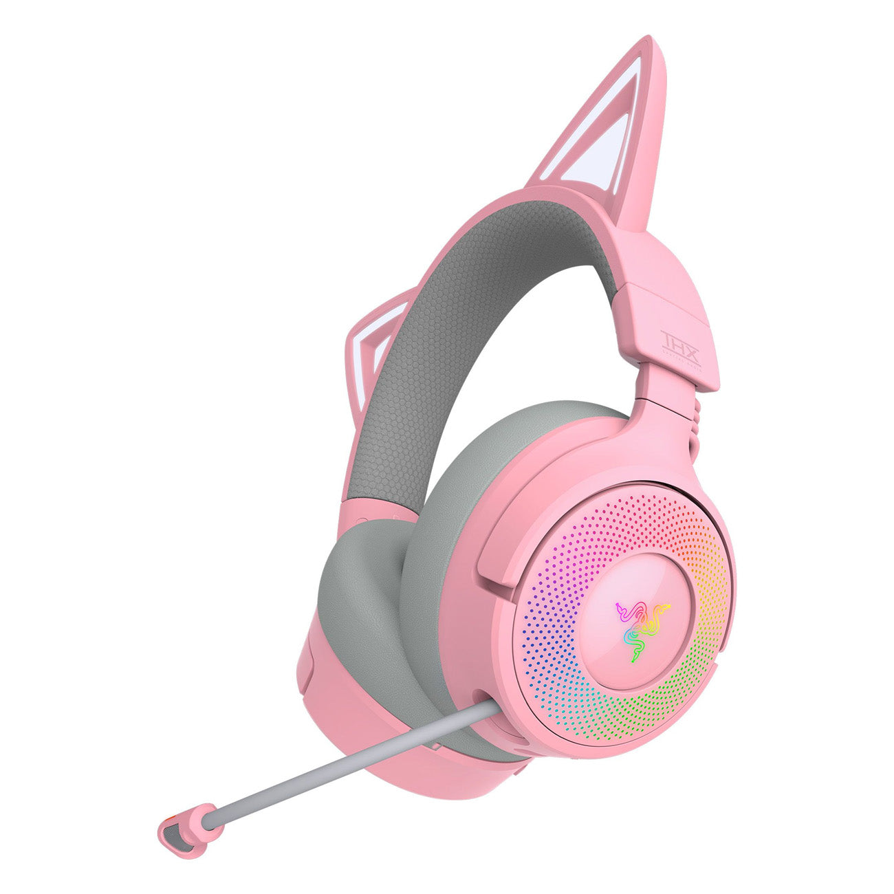 Razer Kraken Kitty V3 Pro Wireless RGB Headset with Kitty Ears - GameShop Malaysia