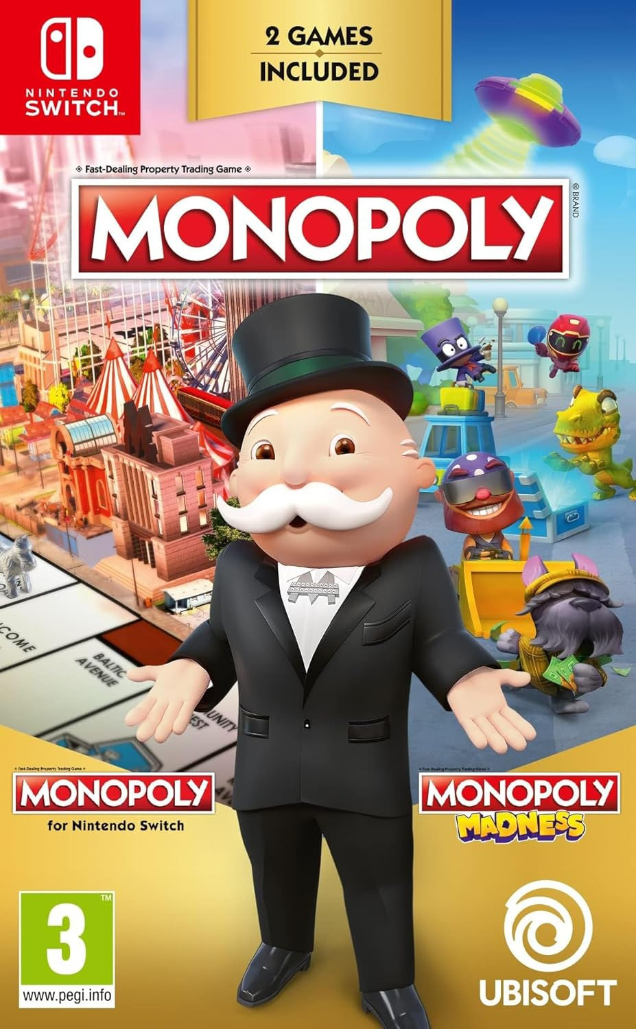 Monopoly + Monopoly Madness (Nintendo Switch) - GameShop Malaysia