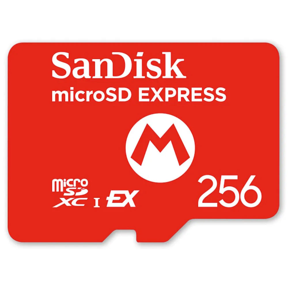 SanDisk X Nintendo microSD Express Card Super Mario 256GB - GameShop Malaysia