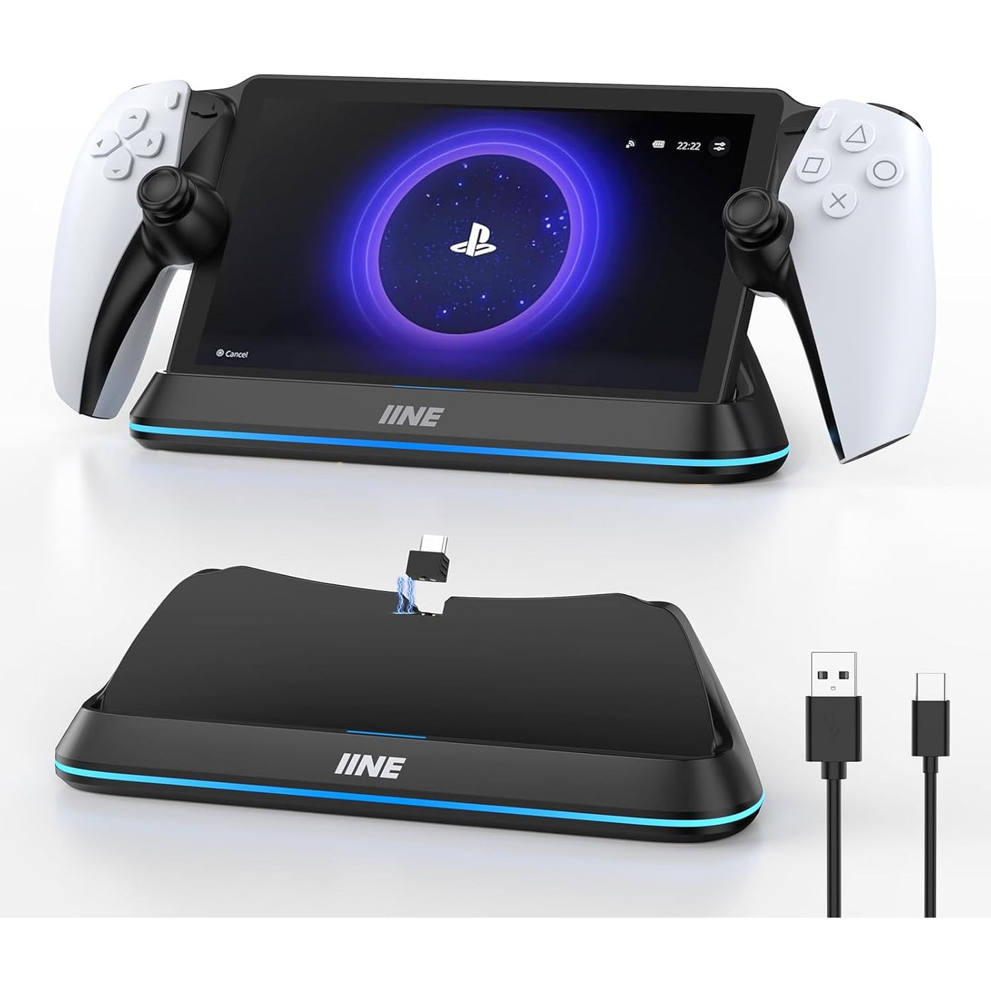 IINE Charging Dock Station for PlayStation Portal - GameShop Malaysia