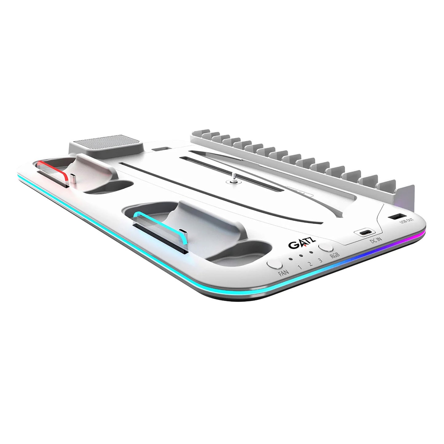 GATZ Orbit-Sync Cooling and Charging Stand for PS5 and PS5 Slim - GameShop Malaysia