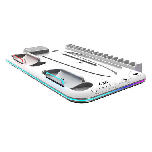GATZ Orbit-Sync Cooling and Charging Stand for PS5 and PS5 Slim - GameShop Malaysia