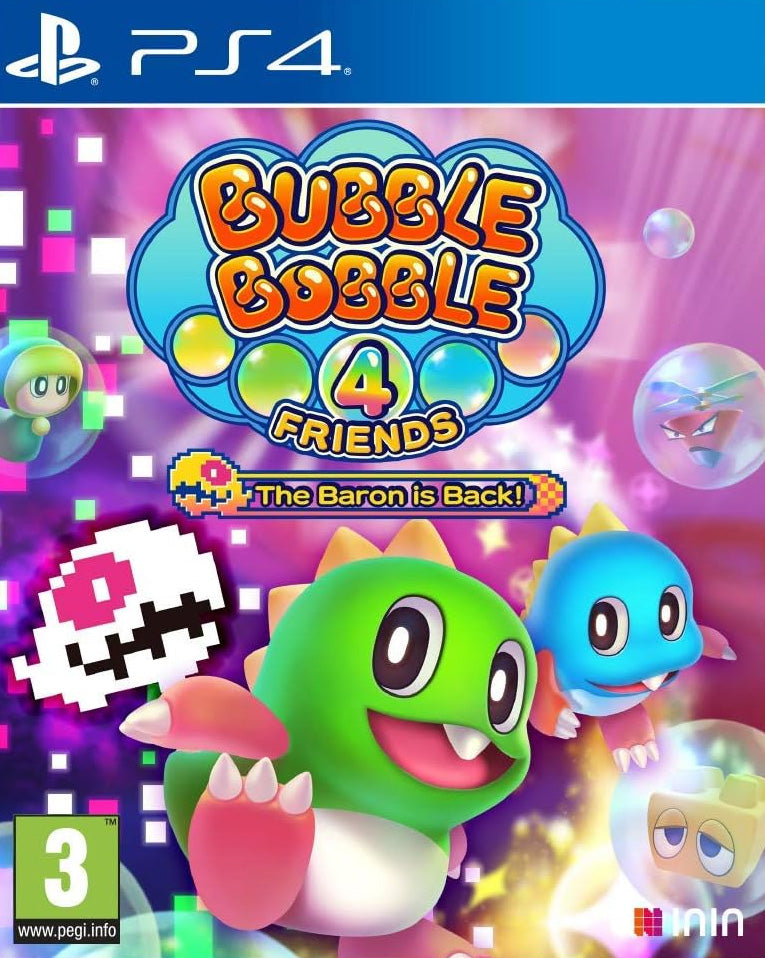 Bubble Bobble 4 Friends The Baron Is Back! (PS4) - GameShop Malaysia