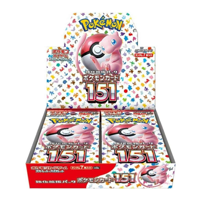 Pokemon Trading Card Game 151 SV02A Booster Box (Japan) - GameShop Malaysia
