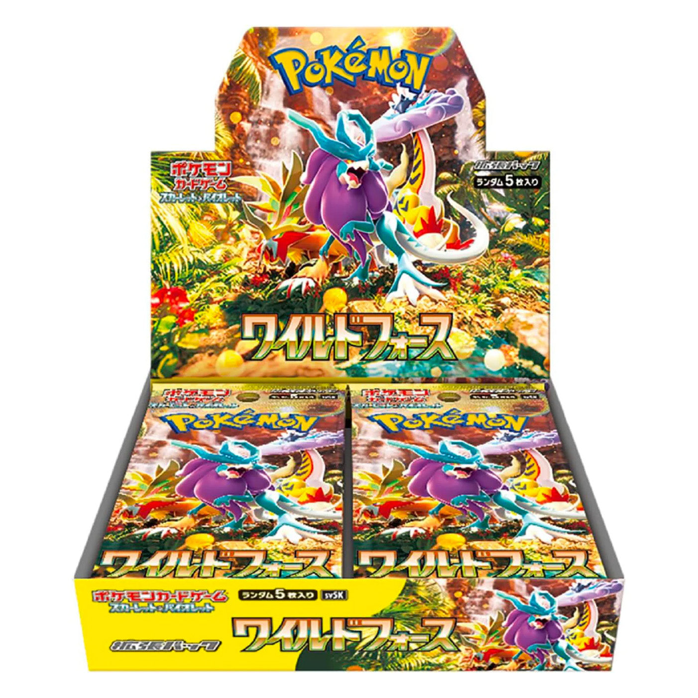 Pokemon Trading Card Game Scarlet & Violet SV05K Expansion Pack Wild Force (Japan)