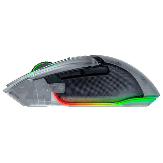Razer Basilisk V3 Pro 35K Ergonomic Wireless Gaming Mouse Phantom White Edition