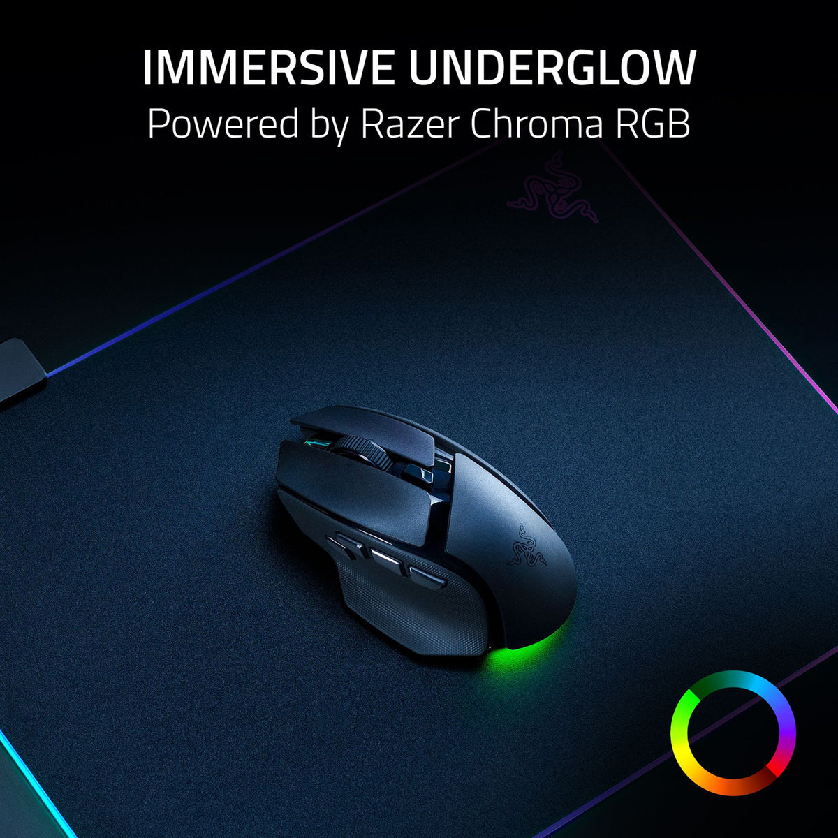 Razer Basilisk V4 HyperSpeed Ergonomic Wireless Gaming Mouse