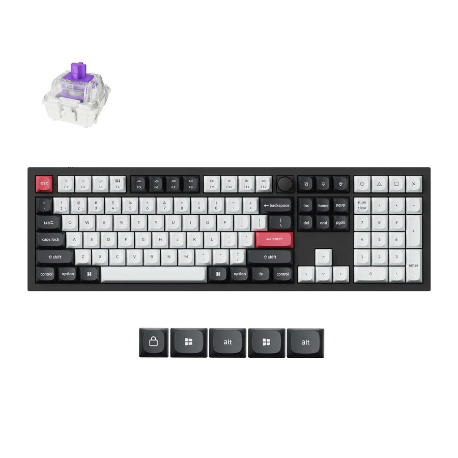 Keychron Q6 HE QMK Wireless Custom Keyboard - GameShop Malaysia