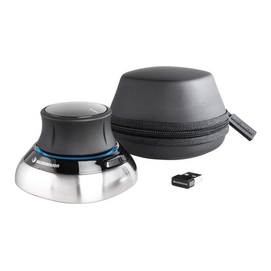 3Dconnexion SpaceMouse Wireless (with carry case and universal receiver) - GameShop Malaysia