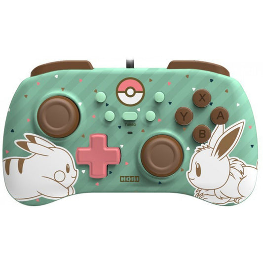 Hori Mini Wired Controller for Nintendo Switch Pikachu and Eevee - GameShop Malaysia