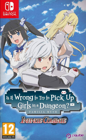 Is It Wrong to Try to Pick Up Girls in a Dungeon? Infinite Combate (Nintendo Switch) - GameShop Malaysia