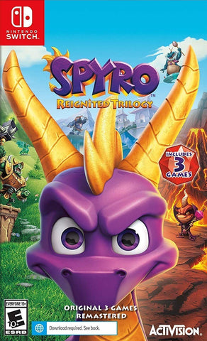 Spyro Reignited Trilogy (Nintendo Switch) - GameShop Malaysia