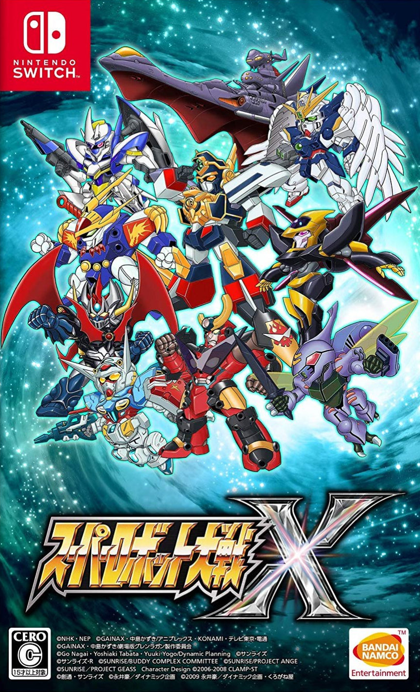 Super Robot Wars X (Nintendo Switch/Asia/English/Chinese) - GameShop Malaysia