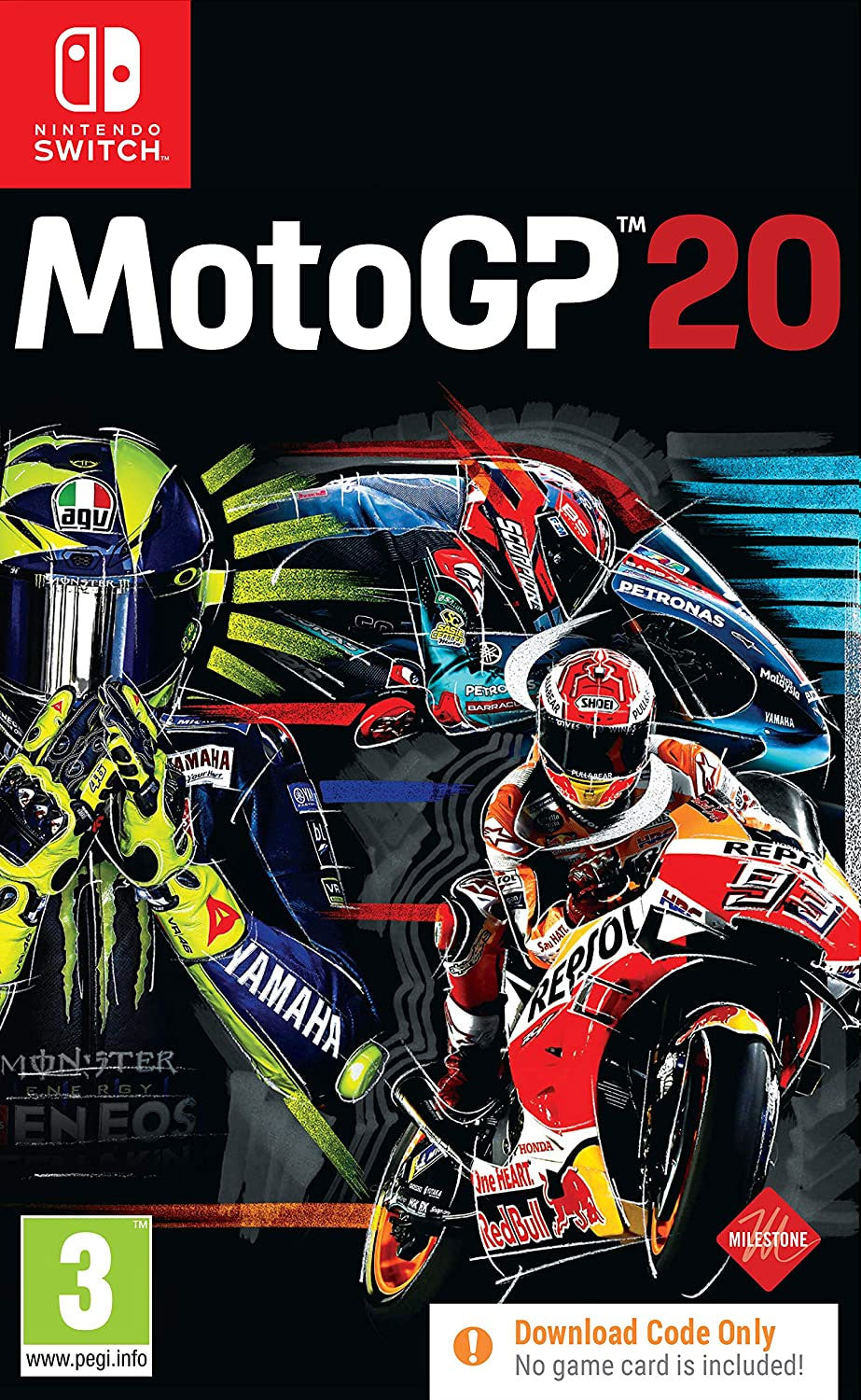 MotoGP20 (Nintendo Switch / Code in a Box) - GameShop Malaysia