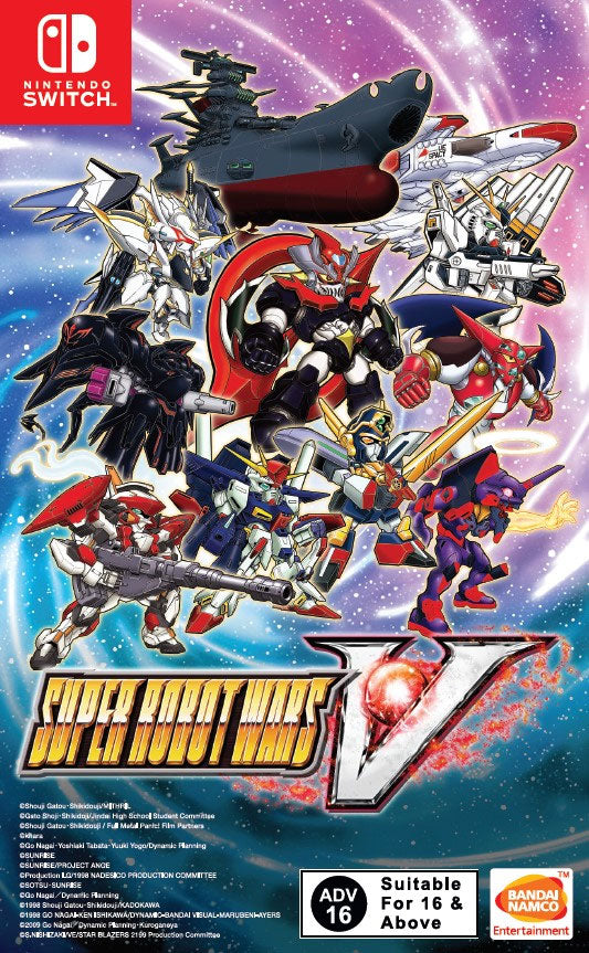 Super Robot Wars V (Nintendo Switch/Asia/English/Chinese) - GameShop Malaysia