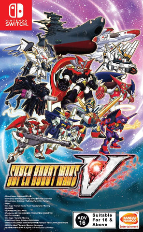 Super Robot Wars V (Nintendo Switch/Asia/English/Chinese) - GameShop Malaysia