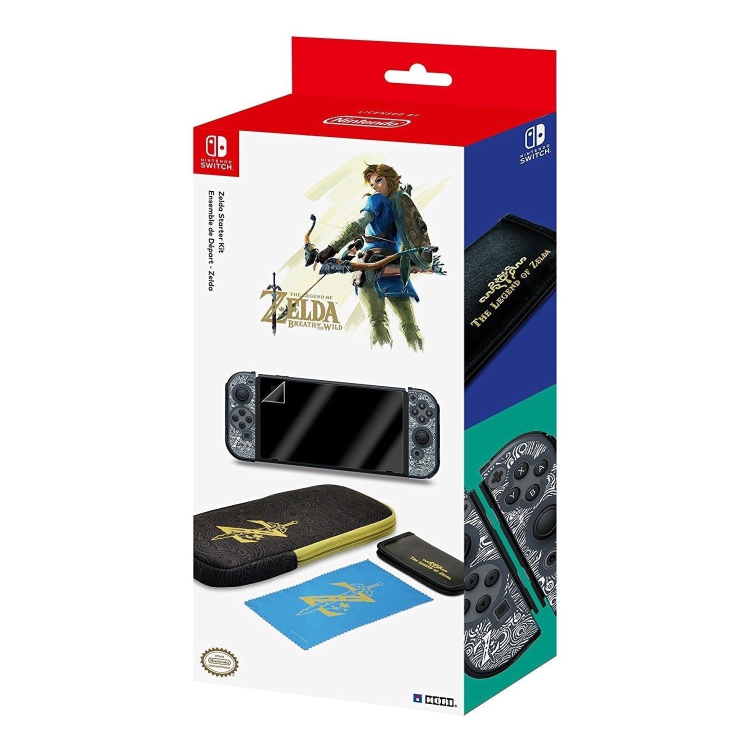 Hori Starter Kit Zelda Breath of the Wild Starter Kit for Switch