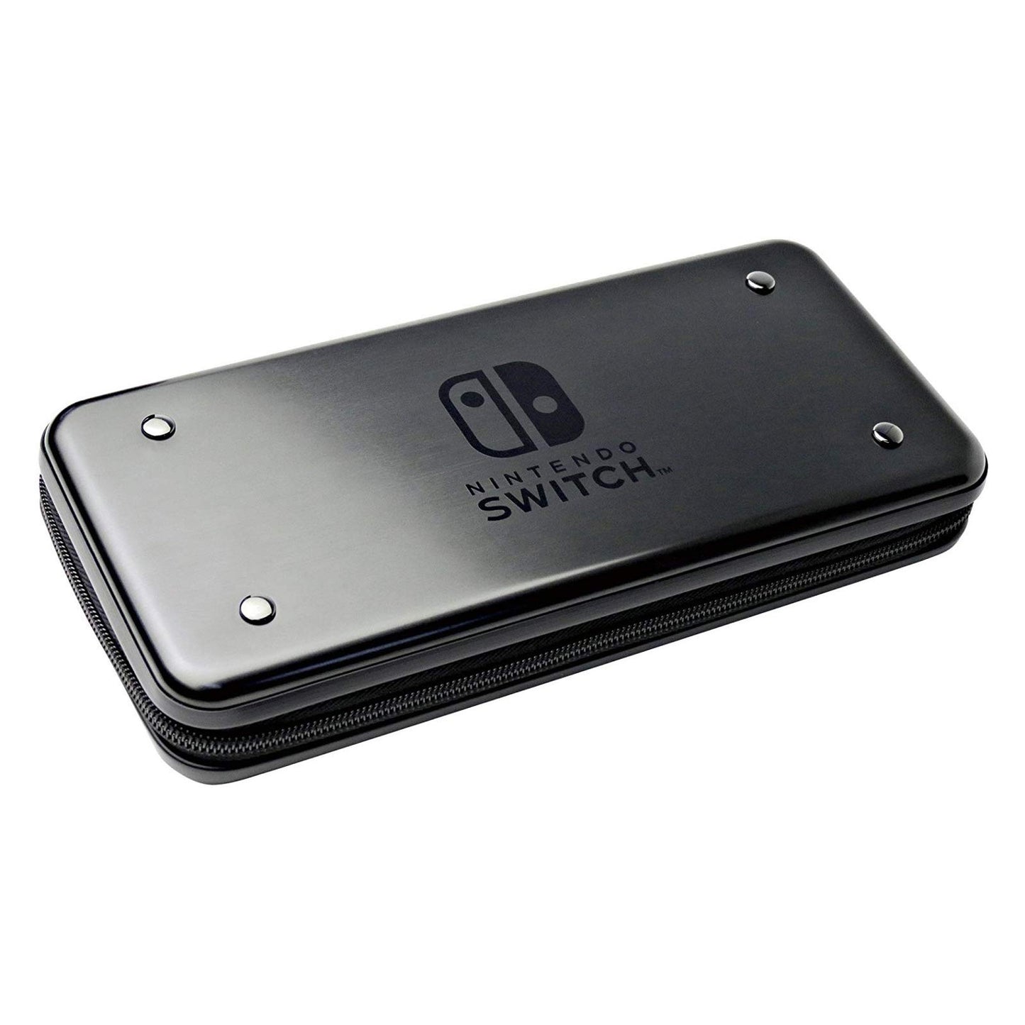 Hori Aluminium Case for Switch Steel Black - GameShop Malaysia