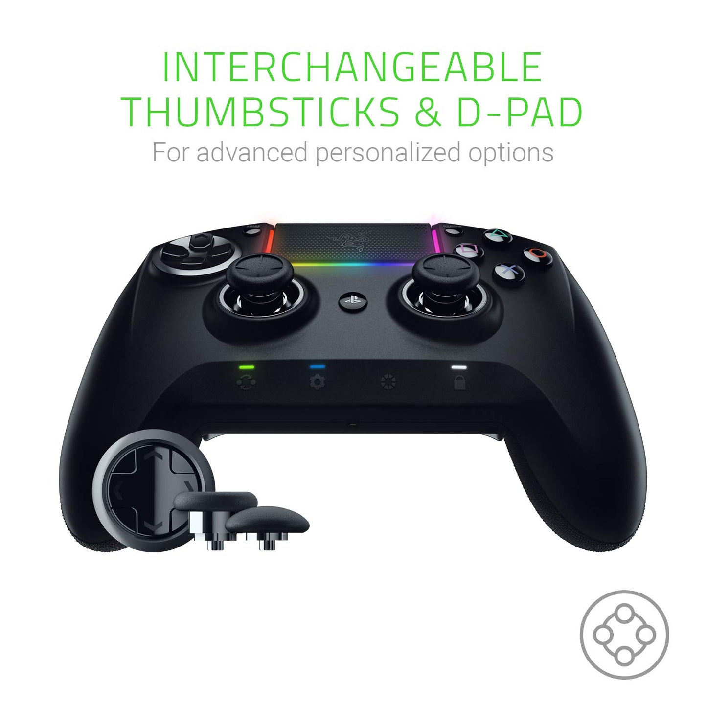 Razer Raiju Ultimate Wireless/Wired Gaming Controller for PS4 - GameShop Malaysia