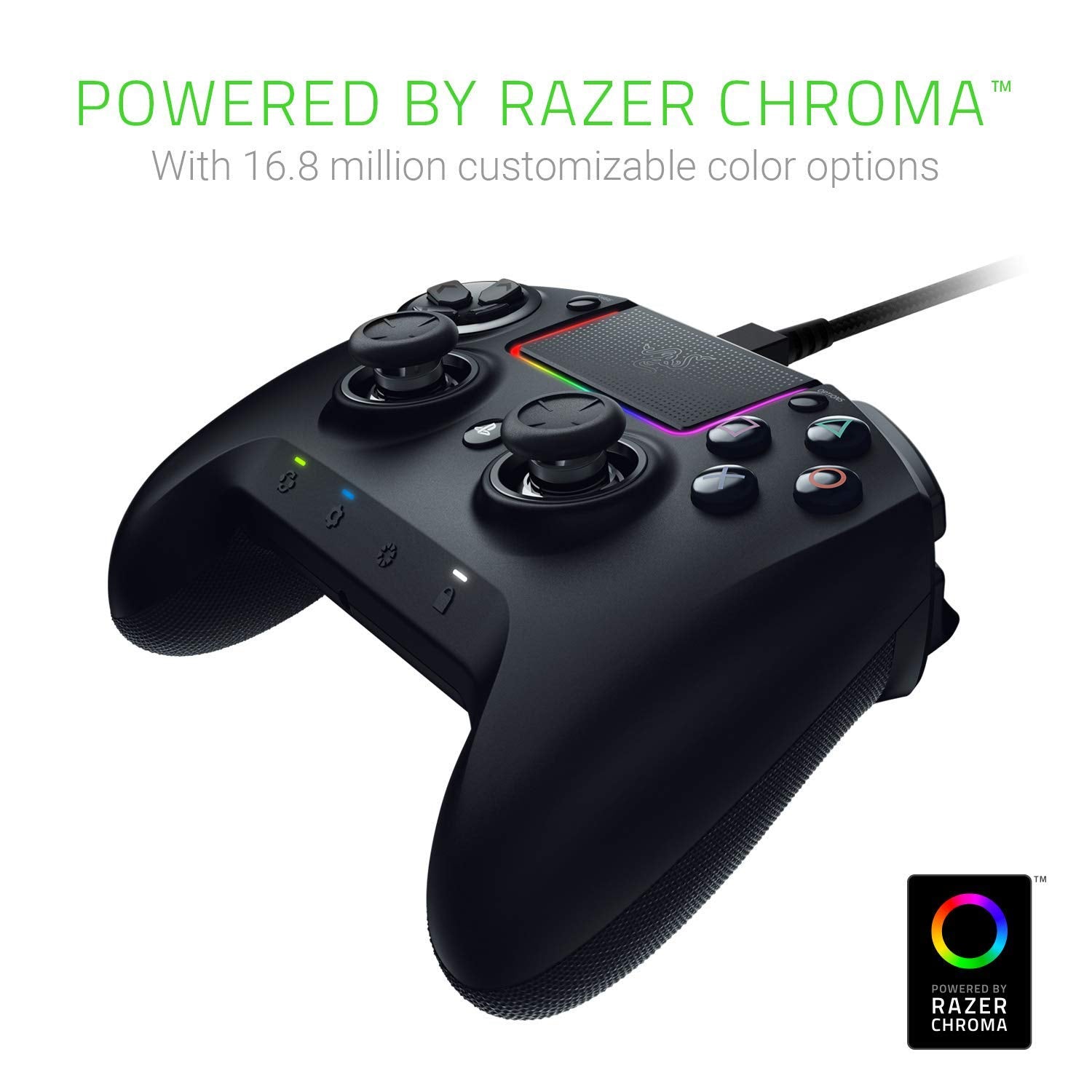 Razer Raiju Ultimate Wireless/Wired Gaming Controller for PS4 - GameShop Malaysia