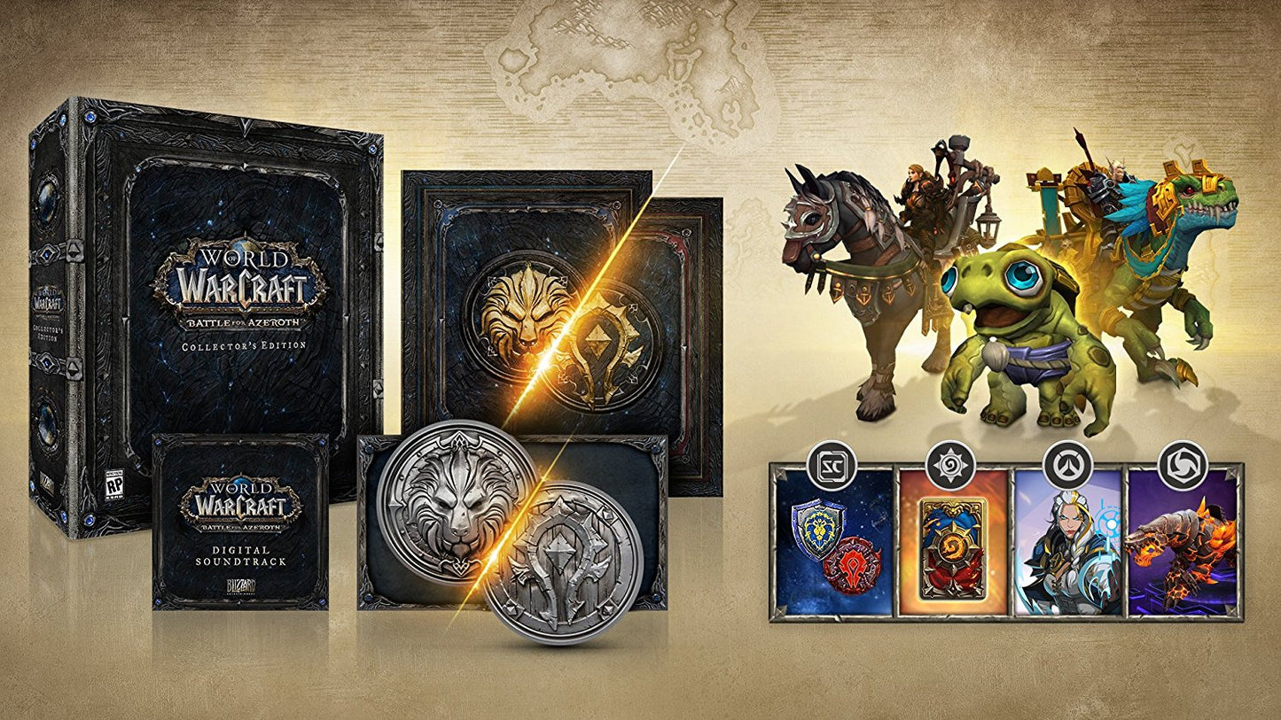 World of Warcraft: Battle for Azeroth Collector's Edition (PC) - GameShop Malaysia