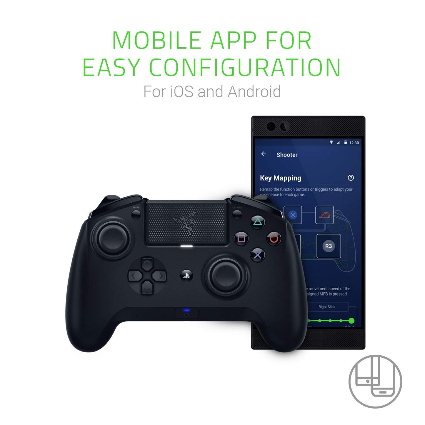 Razer Raiju Tournament Edition Wireless/Wired Gaming Controller for PS4 - GameShop Malaysia